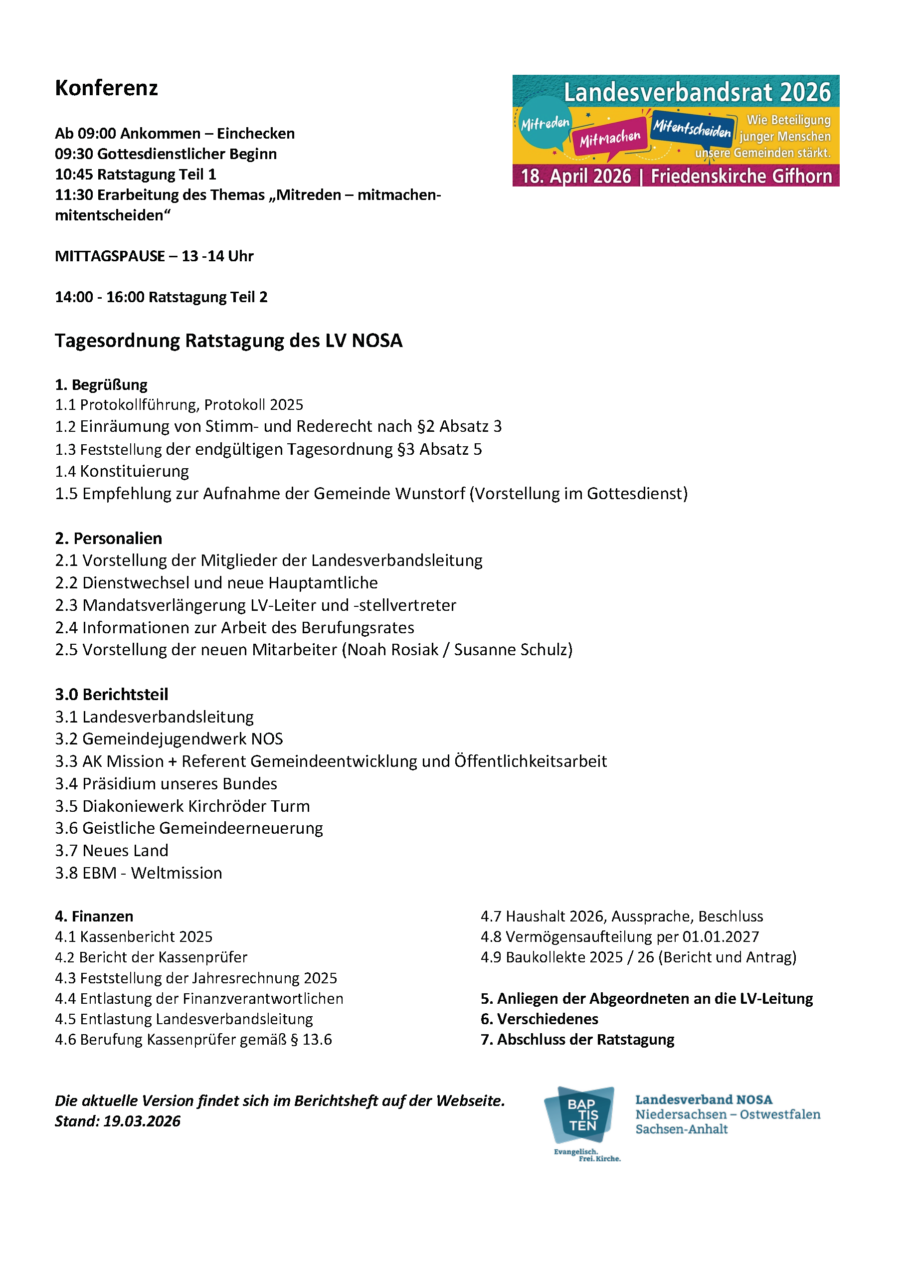 1.02 Tagesordnung Ratstagung Berichtsheft 2026